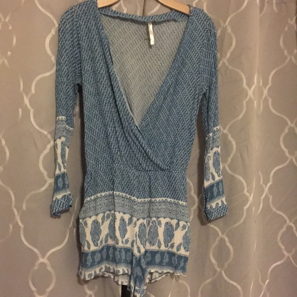 Blue Romper - Picture 1 of 3